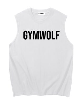 Men's Sleeveless Tank Top - White