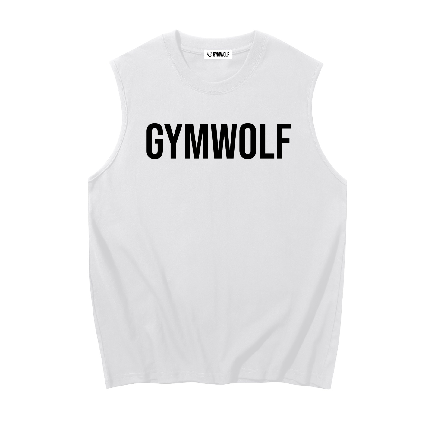 https://ajmall-vc-public-bucket.oss-us-west-1.aliyuncs.com/hugepod/material/custom_printing/9405b065a0e843488c39c2d51cf54cfb.png Men's Sleeveless Tank Top - White